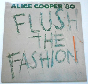 Alice Cooper Flush the Fashion 1980 LP Record NM / NM BSK 3436  **Variant - Picture 1 of 7