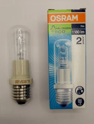 Original OSRAM E27 HALOLUX CERAM Eco 70W 64400 UV-FILTER DIMMBAR! -KEIN LED! - Bild 1 von 4