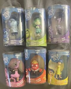Disney Pixar Inside Out Movie Deluxe Collectible Toy Figures Lot 6 Pc