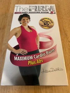 The Firm Maximum Cardio Burn Plus Abs VHS VCR Video Tape Used  - Picture 1 of 6