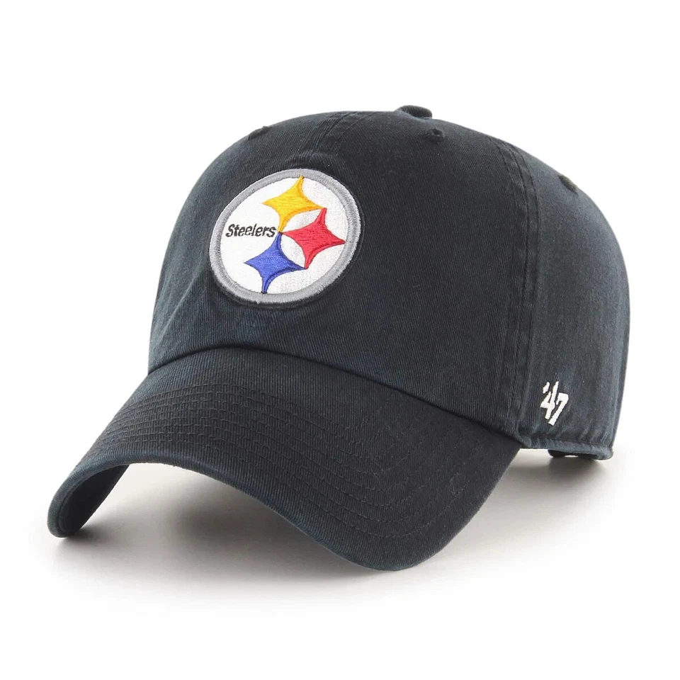 NFL '47 Clean up Adjustable Hat One Size Fits All Pittsburgh Steelers