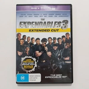 The Expendables 3 DVD Region 4 (2014 Movie) Stallone/Statham/Arnold - Picture 1 of 4