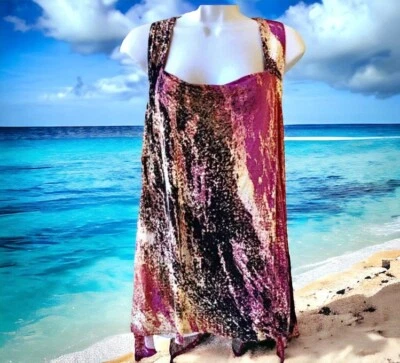 Rock & Republic Sleeveless Tunic Top  Asymmetrical Womens Medium - Image 1 of 4