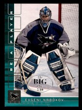 2001-02 BAP Memorabilia Vancouver The Big One #4 Evgeni Nabokov /10