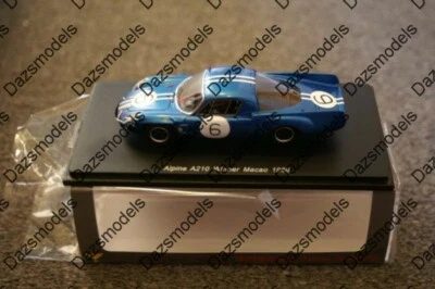 Spark Alpine A210 Macau 1966 Mauro Bianchi 1:43 Resin 43mc66 - Image 1 of 2