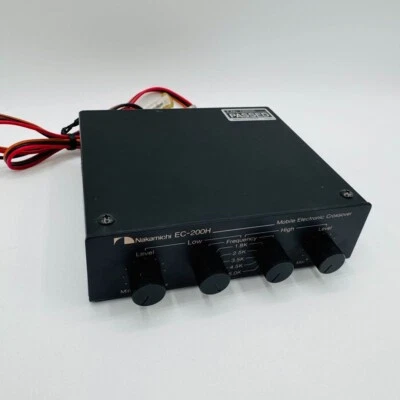 Crossover electrónico de audio para automóvil Nakamichi EC-200H sin probar Foto 1 de 4