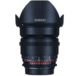 16mm T2.2 High Speed Wide Angle Cine DS For Sony Alpha Mount - Picture 1 of 2