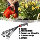 Garden Leaf Rakes Gardening Hand Tool Small Sweep Soil T2T3