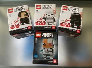 LEGO STARWARS Brick Heads Stromtrooper Darth Vader NEU - Picture 1 of 1
