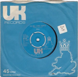 10 CC THE WALL STREET SHUFFLE / GISMO MY WAY 1974 RECORD UK 7" SINGLE - Picture 1 of 2