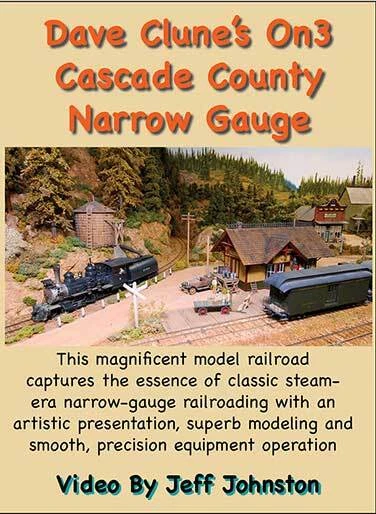 Dave Clune's Cascade County Narrow Gauge DVD On3 Model Railroad Layout trains - Image 1 of 1