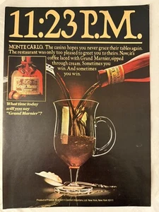 1982 Grand Marnier Liqueur Vintage Photo PRINT AD France Pouring into Glass - Picture 1 of 1