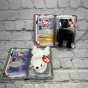 2 McDonald's Ty Teenie Beanies Chilly And The End - Picture 1 of 6