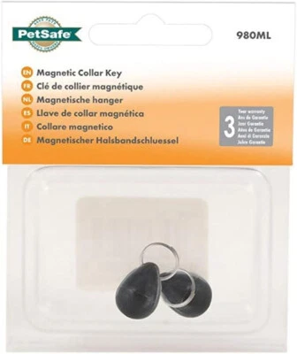 PETSAFE STAYWELL COLLAR KEY MAGNETS FOR SELECTIVE ENTRY CAT FLAPS 2 PACK NEW - Image 1 of 2