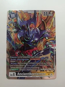 AncientBeetlemon BT18-072 R Digimon CCG TCG Card - Picture 1 of 1