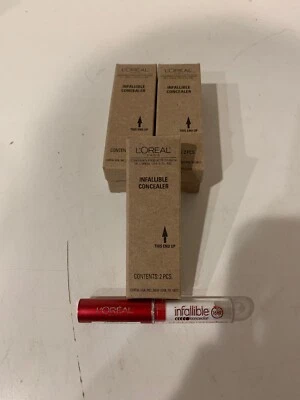 Lot Of 10 L'OREAL #684 MEDIUM/DEEP INFALLIBLE CONCEALER, ANTI-DARK CIRCLES 16Hr - Image 1 of 4