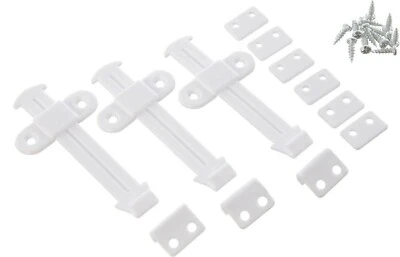 Schrankhaken SET Schubladen Kindersicherung Schloss Dreambaby® Baby Schutz (3er