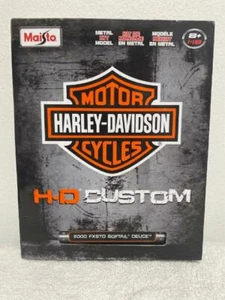 H-D CUSTOM HARLEY DAVIDSON MAISTRO 2000 FXSTD SOFTTAIL DEUCE New in Box - Picture 1 of 3