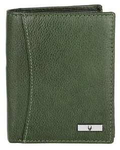 New Men's Genuine Leather Bi-fold Wallet Card Money Holder - Picture 1 of 6