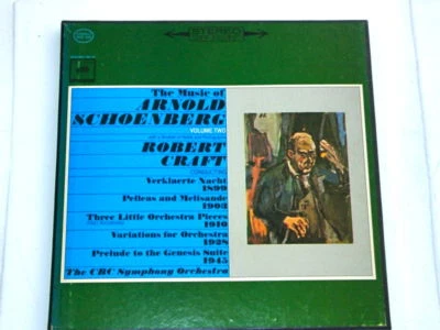VINTAGE VINYL ROBERT CRAFT CBC SYMPHONY ORCHESTRA ARNOLD SCHOENBERG VOL 2 DBL LP - Image 1 of 4