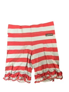 Matilda Jane (Serendipity) Soda Pop Shorties Peppermint striped size 8 - Picture 1 of 3