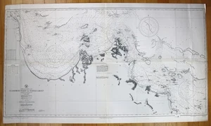 1944 Australia - Costa Este - Claremont Point to Turtle Group Australia mapa - Imagen 1 de 1