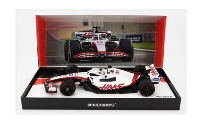 MINICHAMPS 147220120 HAAS - F1 VF-22 FERRARI TEAM HAAS N 20 5th BAHRAIN GP 2022  - Immagine 1 di 2