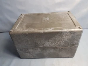 GFK Kiste Box wasserdicht Sulo 315x195x200mm + Schaumstoff ex BW Bundeswehr - Picture 1 of 5
