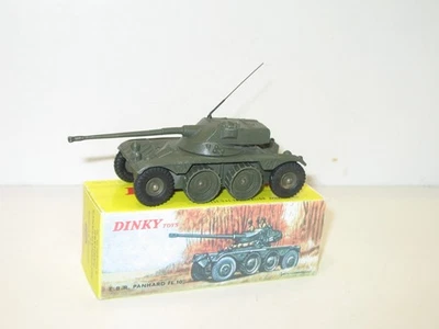 Dinky Toys, Char Fl 10 Panhard Militar Ref 827 Ejército Francés Foto 1 de 4