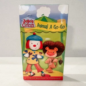 New! Sealed! JoJo's Circus: Animal A Go-Go (VHS, 2005, Playhouse Disney) Rare! - Picture 1 of 6