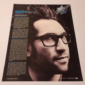 Justin Pierre (Motion City Soundtrack) / Craig Ericso 1 Page Article/Clipping - Picture 1 of 2