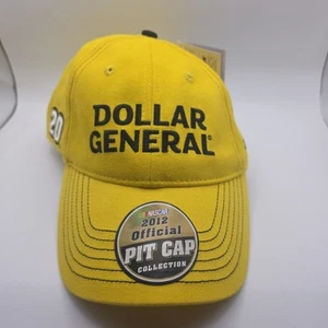Gorra NASCAR Joe Gibbs Racing 20 Joey Logano Dollar General 2012 gorra oficial de boxes - Imagen 1 de 6
