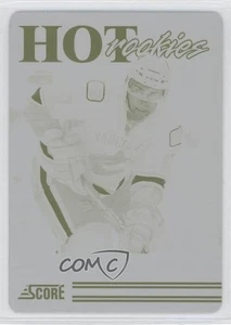 2011 Score Hot Rookies Printing Plate Yellow 1/1 Yann Sauve #534 Rookie RC 0c3 - Picture 1 of 3