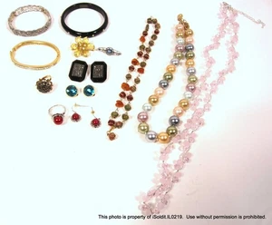 LOTE BISUTERÍA VINTAGE Plata de Ley 925 Kenneth J Lane - Imagen 1 de 10