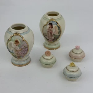 Bradford A Touch of Heaven Porzellan Gewürzglas Set 2 Basilikum und Oregano - Bild 1 von 5