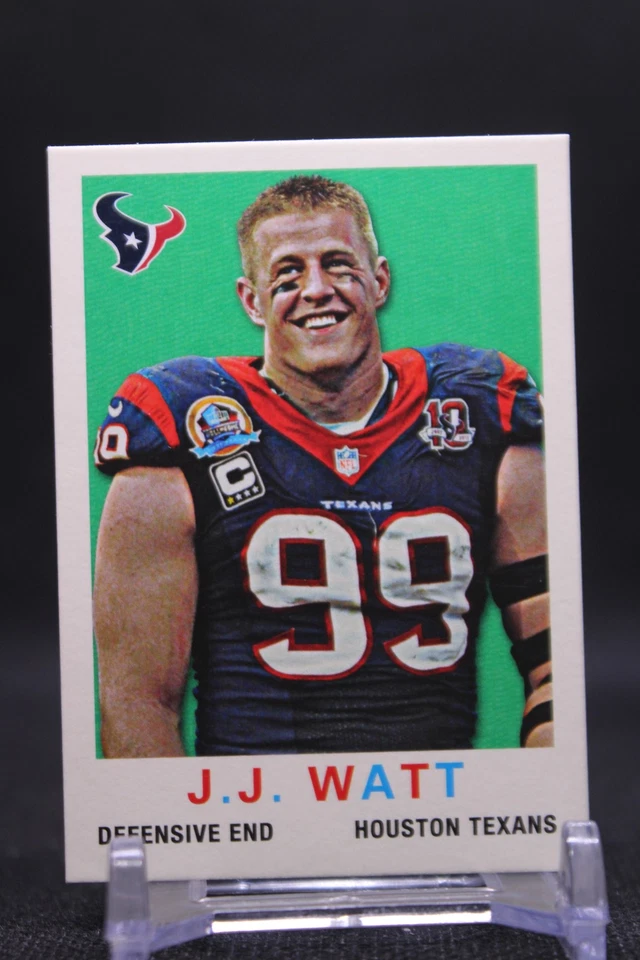 J.J. Watt #62 2013 Topps 1959 Minis Houston Texans - Image 1 of 2
