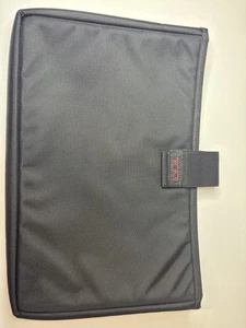 TUMI Alpha Padded Laptop Computer Sleeve Cover Black Ballistic Nylon - Picture 1 of 5