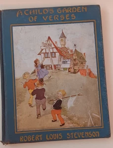A Child's Garden of Verses Robert Louis Stevenson Vintage 1929 Hardcover - Bild 1 von 8