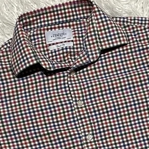 Charles Tyrwhitt Herren Hemd Gr. 17,5-35 Gingham kariert Slim Fit - Bild 1 von 5