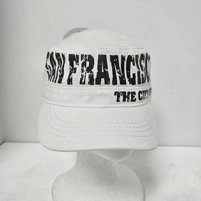 Gorra Robin Ruth San Francisco con correa trasera blanca bordada recuerdo para hombre ciudad Foto 1 de 4