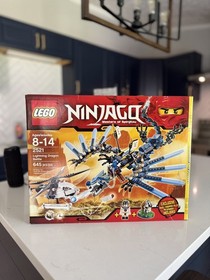 LEGO NINJAGO 2521 Lightning Dragon Battle Masters of Spinjitzu 645pc Box