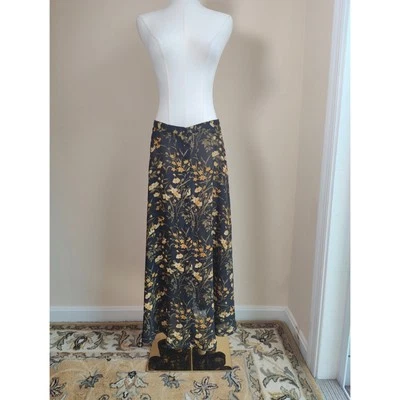 Винтажная женская юбка макси Jones New York цветочный узор коттедж размер 12 - Изображение 1 из 4