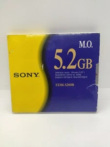 Sony EDM-5200B 5.2GB 5.25" MAGNETO OPTICAL DISK M.O. - Zdjęcie 1 z 3