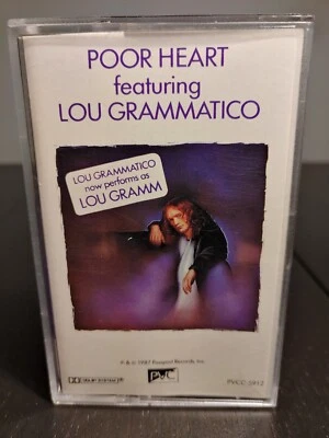 Poor Heart Featuring Lou Grammatico Cassette Tape - 1970 Recordings by Lou Gramm Foto 1 de 4