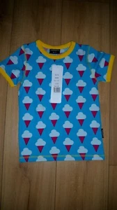 Maxomorra Shirt ICE EIS Gr.98/104 Naturtextilien Neu! - Bild 1 von 2
