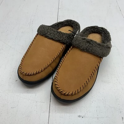 West Fashion Life Hombre Tostado Antideslizante Mocasín Zapatillas Talla 7-8 Foto 1 de 4