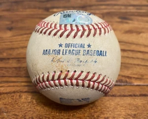 Astros vs Mets Game Used Baseball 3/27/2025 Juan Soto & Cam Smith Debut Hit Out - Picture 1 of 5