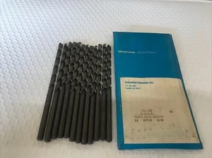 Chicago Latrobe Taper Length Drill Bits 9/32”HSS #120 High Speed Qty 12 New!! - Picture 1 of 2