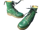 Vintage Dr Martens 1460 green leather boots UK 3 EU 36 Made in England Shelly's