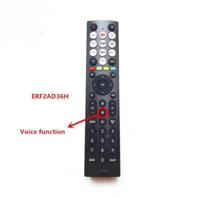 MARKENLOS Neu Original ERF2AD36H für Hisense Smart Voice LCD TV Fernbedienung U6 Serie